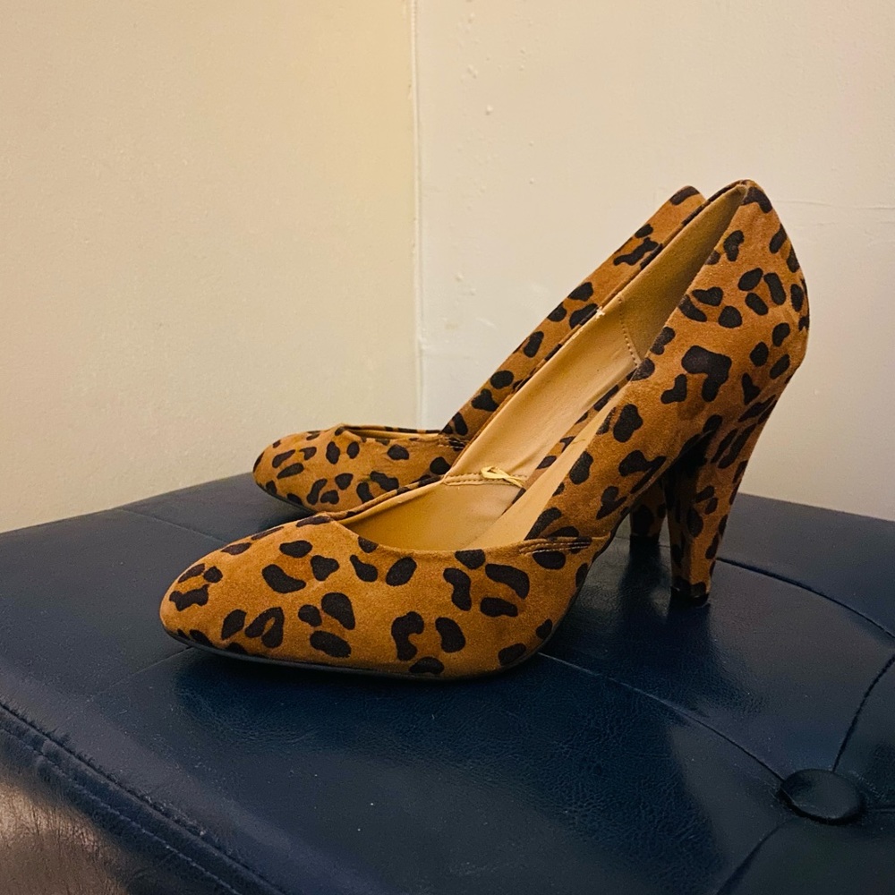 Cheetah Print heels